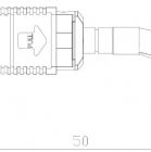 MPO Connector with Angled Boot(45-degree)